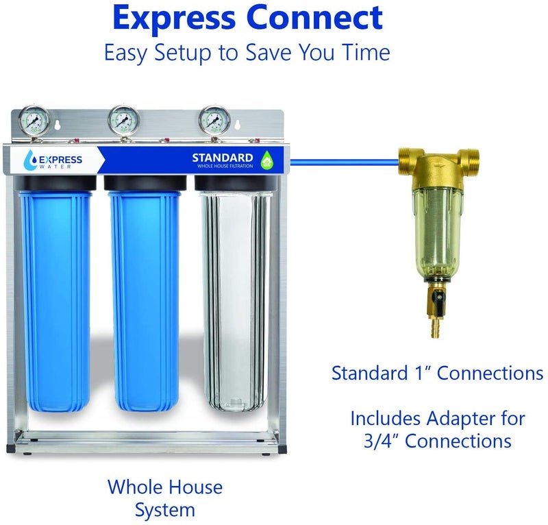 EXPRESS WATER WHP1 Spin Down Sediment Filter  Standard  Bronze - Image 4